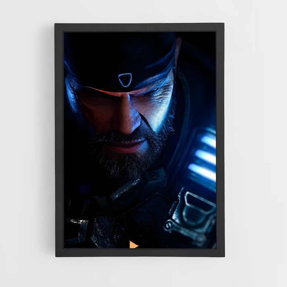 Poster Marcus fenix – affiche Gears of war (vue 2)
